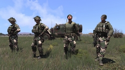 unité Helmet camo